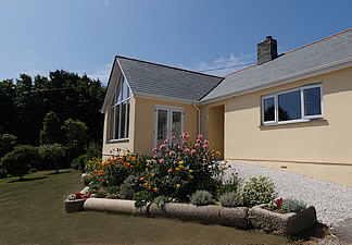 garden with sea views